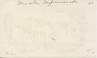 Divine [Milstead, Harris Glenn].  (1945–1988) & Hunter, Tab. (1931–2018) Autograph Signatures and "Polyester" Promotional Photograph