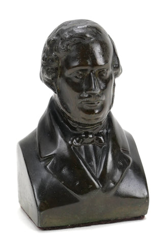 Donizetti, Gaetano. (1797–1848) Bronze Portrait Bust, ca. 1900