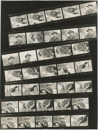 Dos Passos, John. (1896–1970) [Gahr, David. (1922–2008)] Original 1963 Contact Sheet