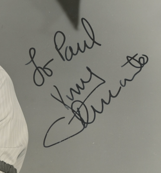 Durante, Jimmy. (1893–1980) Signed Photograph