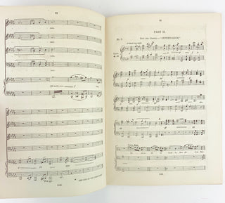 Dvorák, Antonín Leopold . (1841 - 1904) Requiem Mass for Soli, Chorus, and Orchestra... (Op. 89) - SIGNED SCORE