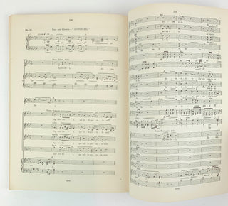Dvorák, Antonín Leopold . (1841 - 1904) Requiem Mass for Soli, Chorus, and Orchestra... (Op. 89) - SIGNED SCORE