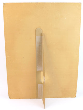 Dylan, Bob. (b. 1941) & Baez, Joan. (b. 1941) Bob Dylan 1965 Columbia Records Promotional Cardboard Standee.