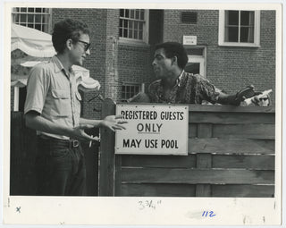 Dylan, Bob. (b. 1941) & Lee, Bill. (1928–2023) [Gahr, David. (1922–2008)] Original Photograph at the 1963 Newport Folk Festival