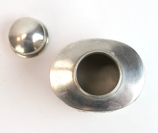 [Music Iconography] E.G. Webster & Son Dutch Silver Tea Caddy