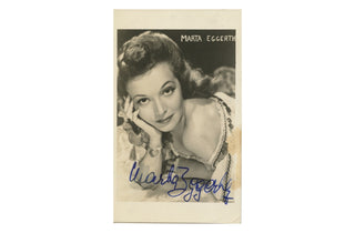 Kiepura, Jan. (1902–1966) & Eggerth, Martha. (1912–2013) Signed Photographs