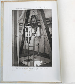 Eiffel, Gustave. (1832–1923) "Recherches expérimentales sur la résistance de l'air exécutées à la Tour Eiffel" - INSCRIBED PRESENTATION COPY TO HIS SON