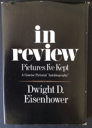 Eisenhower, Dwight D. (1890-1969) [Eisenhower, Mamie. (1896-1979)]  [Chevalier, Maurice. (1888-1972)] In Review: Pictures I've Kept - WITH LETTER FROM MAMIE EISENHOWER TO MAURICE CHEVALIER