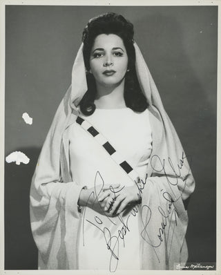 Elias, Rosalind. (1930–2020) "Nabucco," "Martha," "Così fan tutte" and More - Seven Signed Photographs