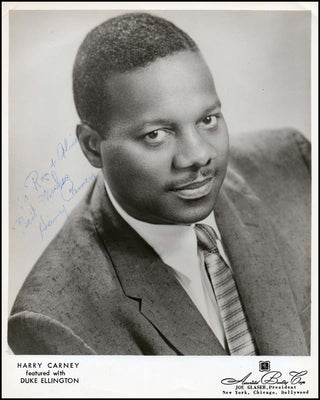 [Jazz] [Ellington, Duke. (1899-1974)] Signed Photographs