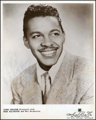 [Jazz] [Ellington, Duke. (1899-1974)] Signed Photographs