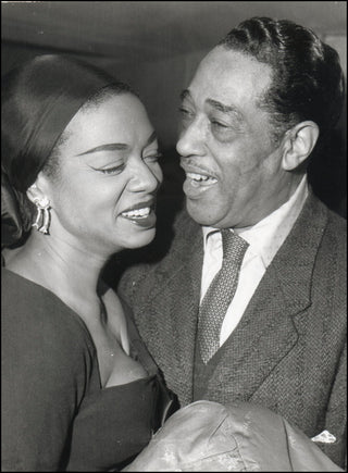Ellington, Duke. (1899-1974) &amp; Scott, Hazel. (1920 - 1981) Original Photograph