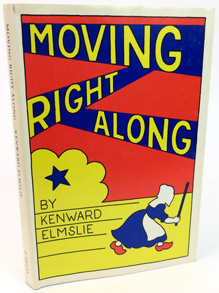 Elmslie, Kenward. (1929-2022) [Brainard, Joe. (1941-1994) - COVER ART] [Bidart, Frank. (b. 1939)] "Moving Right Along" - SIGNED TO FRANK BIDART