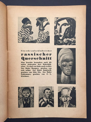[Entartete Kunst] Kaiser, Fritz. Fuhrer durch die Austellung Entartete Kunst . . . zusammengestellt von der Reichspropagandaleitung, Amtsleitung Kulture.