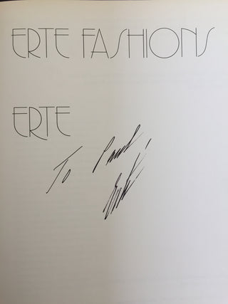 Erté [Romain de Tirtoff] (1892-1990) Erté Fashions - SIGNED