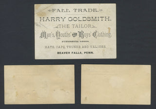 [Fashion] Collection of Fashion Advertisements and Ephemera