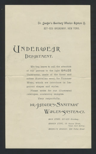 [Fashion] Collection of Fashion Advertisements and Ephemera
