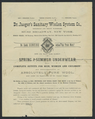 [Fashion] Collection of Fashion Advertisements and Ephemera