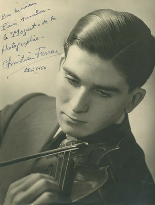 Ferras, Christian. (1933–1982) Signed Photograph