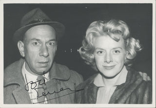 Ferrer, José. (1912–1992) [Clooney, Rosemary. (1928–2002)] Signed Candid Photograph with Rosemary Clooney