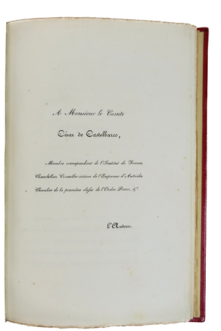 [Violins] [Vuillaume, Jean Baptiste. (1798 - 1875)] [Stradivari, Antonio. (1644 - 1737)] Fetis, Francois-Joseph. (1784-1871) "Antoine Stradivari. Luthier célèbre" - INSCRIBED PRESENTATION COPY FROM VUILLAUME IN FINE BINDING