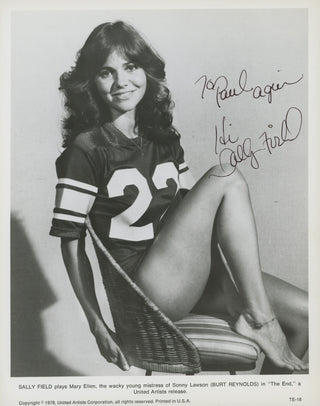 Field, Sally. (b. 1946) "The End" - Signed Promotional Photograph