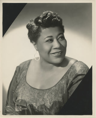 Fitzgerald, Ella. (1917–1996) Maurice of Chicago Publicity Photograph
