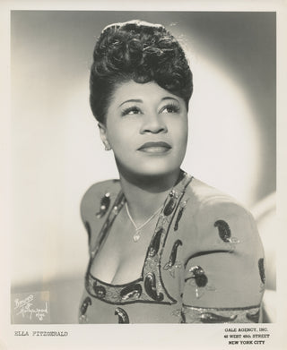 Fitzgerald, Ella. (1917–1996) Trio of Early Publicity Photographs
