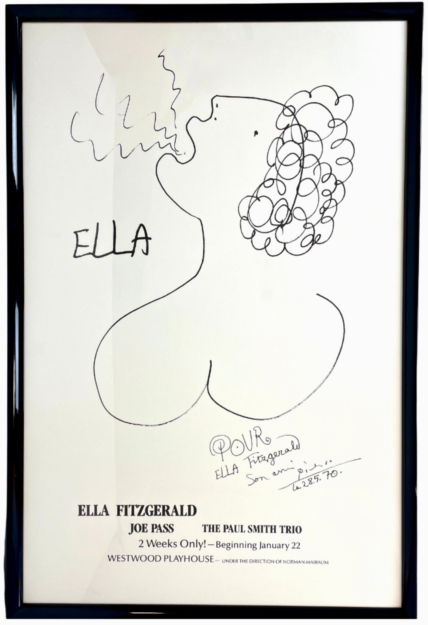 Fitzgerald, Ella. (1917–1996) & Picasso, Pablo. (1881–1973) 