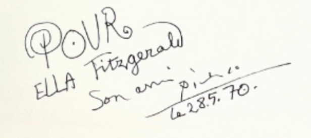Fitzgerald, Ella. (1917–1996) & Picasso, Pablo. (1881–1973) 