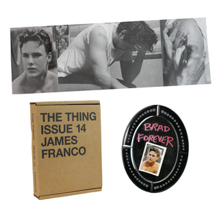 Franco, James. (b. 1978) [Bidart, Frank. (b. 1939)] "The Thing Issue 14" - Original Artwork for Brad Renfro