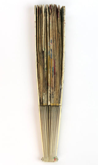 [Music Iconography] 18th Century French Painted Fan with Musical Scenes
