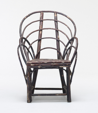 [Chair] Bent Wood Chair, France (ca. 1990)