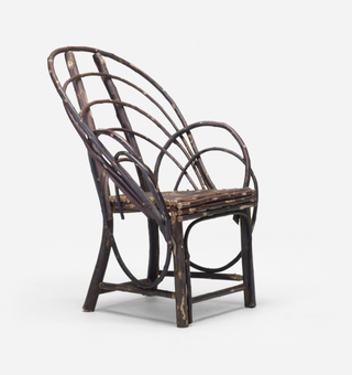 [Chair] Bent Wood Chair, France (ca. 1990)