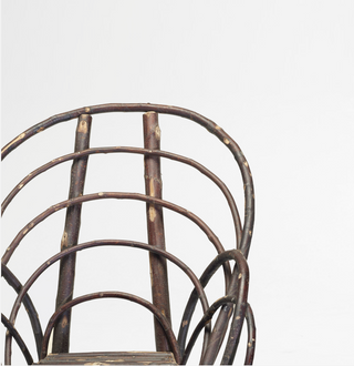 [Chair] Bent Wood Chair, France (ca. 1990)
