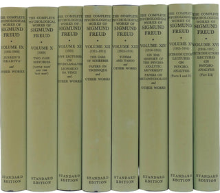 Freud, Sigmund. (1856-1939)  [Bidart, Frank. (b. 1939)] The Standard Edition of the Complete Psychological Works of Sigmund Freud - THE COPY OF FRANK BIDART