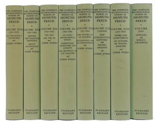 Freud, Sigmund. (1856-1939)  [Bidart, Frank. (b. 1939)] The Standard Edition of the Complete Psychological Works of Sigmund Freud - THE COPY OF FRANK BIDART