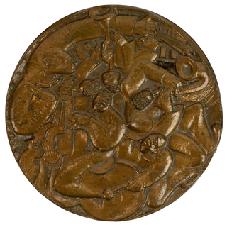 [Jazz] Galtié, André Léon. (1908-1983) Bronze Jazz Artists Medal, 1986