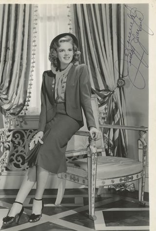 Garland, Judy. (1922–1969) "For Me and My Gal" - Signed Photograph