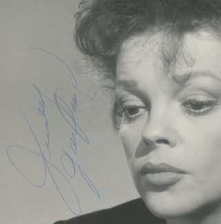 Garland, Judy. (1922–1969) "A Child Is Waiting" - Signed 1963 Photograph