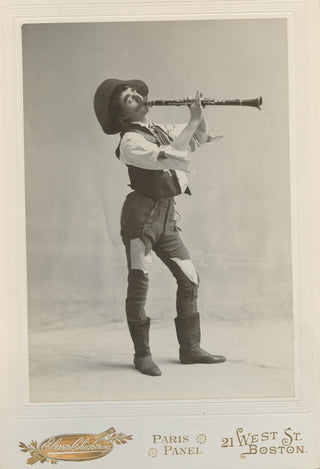 [Drag Performance] [Gender] Eltinge, Julian. (1881–1941) Boston Bank Officers Association Drag Performance Photography Archive, 1897 - 1908