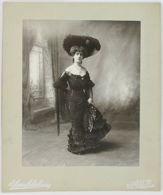 [Drag Performance] [Gender] Eltinge, Julian. (1881–1941) Boston Bank Officers Association Drag Performance Photography Archive, 1897 - 1908