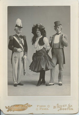 [Drag Performance] [Gender] Eltinge, Julian. (1881–1941) Boston Bank Officers Association Drag Performance Photography Archive, 1897 - 1908