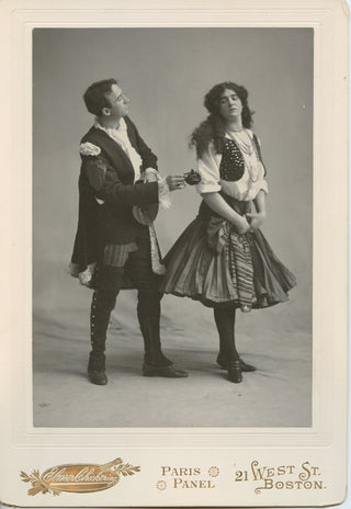 [Drag Performance] [Gender] Eltinge, Julian. (1881–1941) Boston Bank Officers Association Drag Performance Photography Archive, 1897 - 1908
