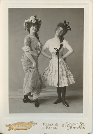 [Drag Performance] [Gender] Eltinge, Julian. (1881–1941) Boston Bank Officers Association Drag Performance Photography Archive, 1897 - 1908
