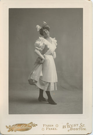 [Drag Performance] [Gender] Eltinge, Julian. (1881–1941) Boston Bank Officers Association Drag Performance Photography Archive, 1897 - 1908