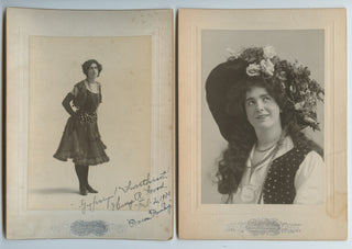 [Drag Performance] [Gender] Eltinge, Julian. (1881–1941) Boston Bank Officers Association Drag Performance Photography Archive, 1897 - 1908