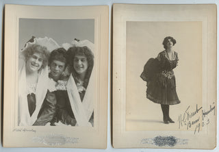 [Drag Performance] [Gender] Eltinge, Julian. (1881–1941) Boston Bank Officers Association Drag Performance Photography Archive, 1897 - 1908