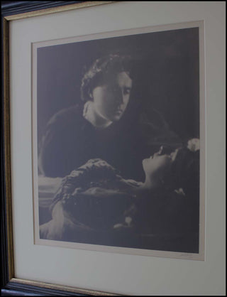 [Film & Theater]  Genthe, Arnold (1869-1942) [Marlowe, Julia. (1865 - 1950) & Sothern, E. H. (1859 - 1933)] Signed Photograph of Sothern and Marlowe in "Romeo and Juliet."