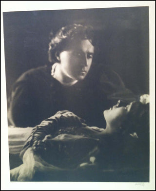 [Film & Theater]  Genthe, Arnold (1869-1942) [Marlowe, Julia. (1865 - 1950) & Sothern, E. H. (1859 - 1933)] Signed Photograph of Sothern and Marlowe in "Romeo and Juliet."
